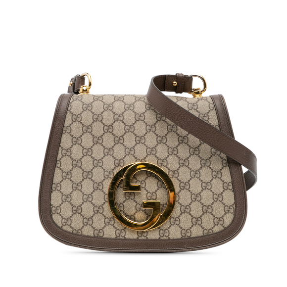Pre-Loved Gucci Medium GG Supreme Blondie Crossbody - Picture 1 of 12